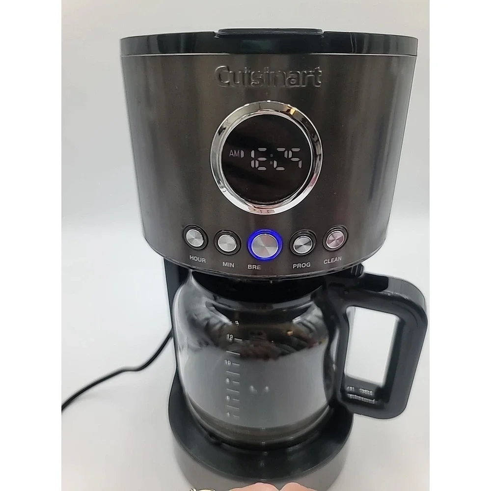 Cuisinart‎ 12 Cup Programmable Coffeemaker DCC-1220 Tested- Works READ